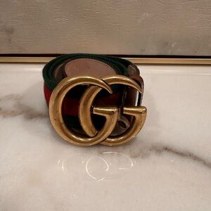 Gold GG Buckle Belt